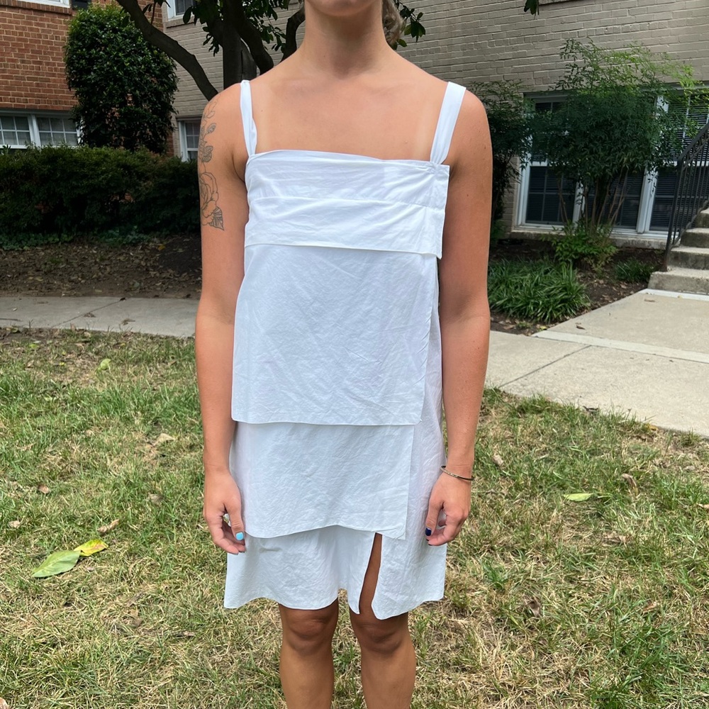 Jil Sander Vintage White Dress - Spring 2000’s